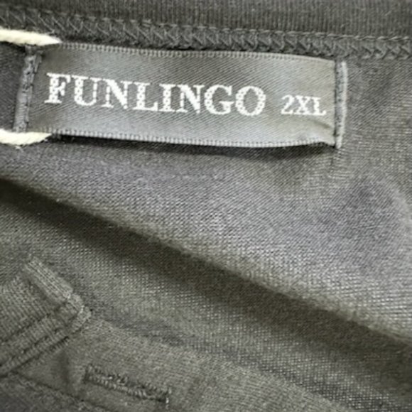 Funlingo Womens Plus Blouse-NWT-2XL - Picture 7 of 9